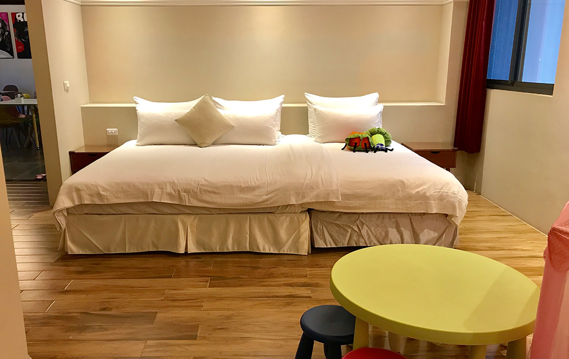 茶田關舍 本館中的「童語親子房」客房 第6張照片